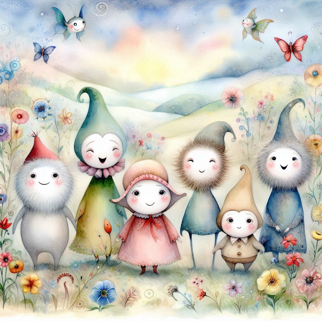 Ilustrace dušemělců